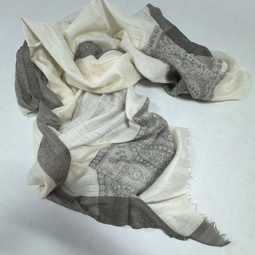 Cashmere Paisley‎ Pattern Pashmina Scarf 78